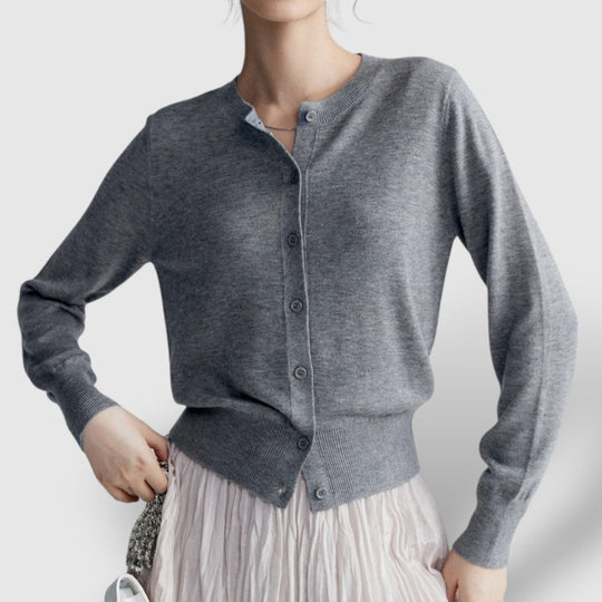 Rosea | Women's Button-Up Knit Cardigan