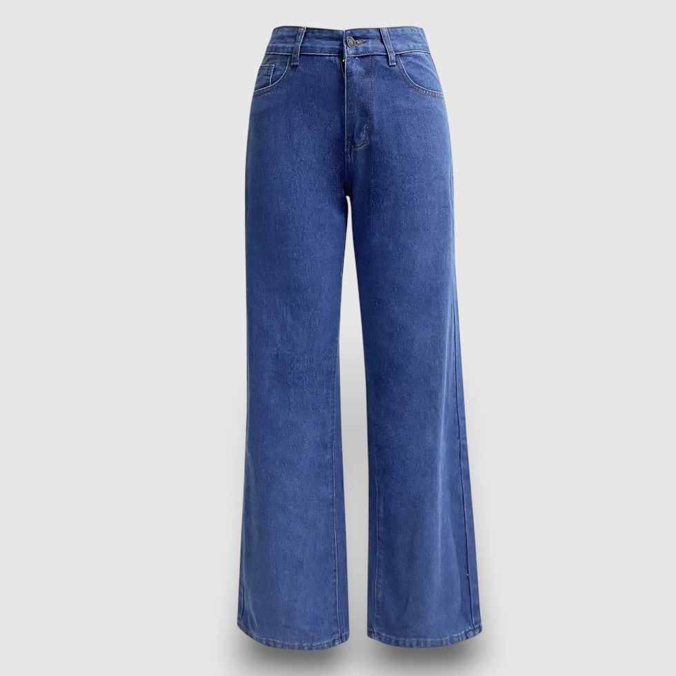 Rosea | Women's High-Waisted Straight-Leg Jeans