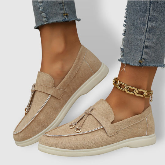 Rosea | Women's Suede Slip-On Loafers