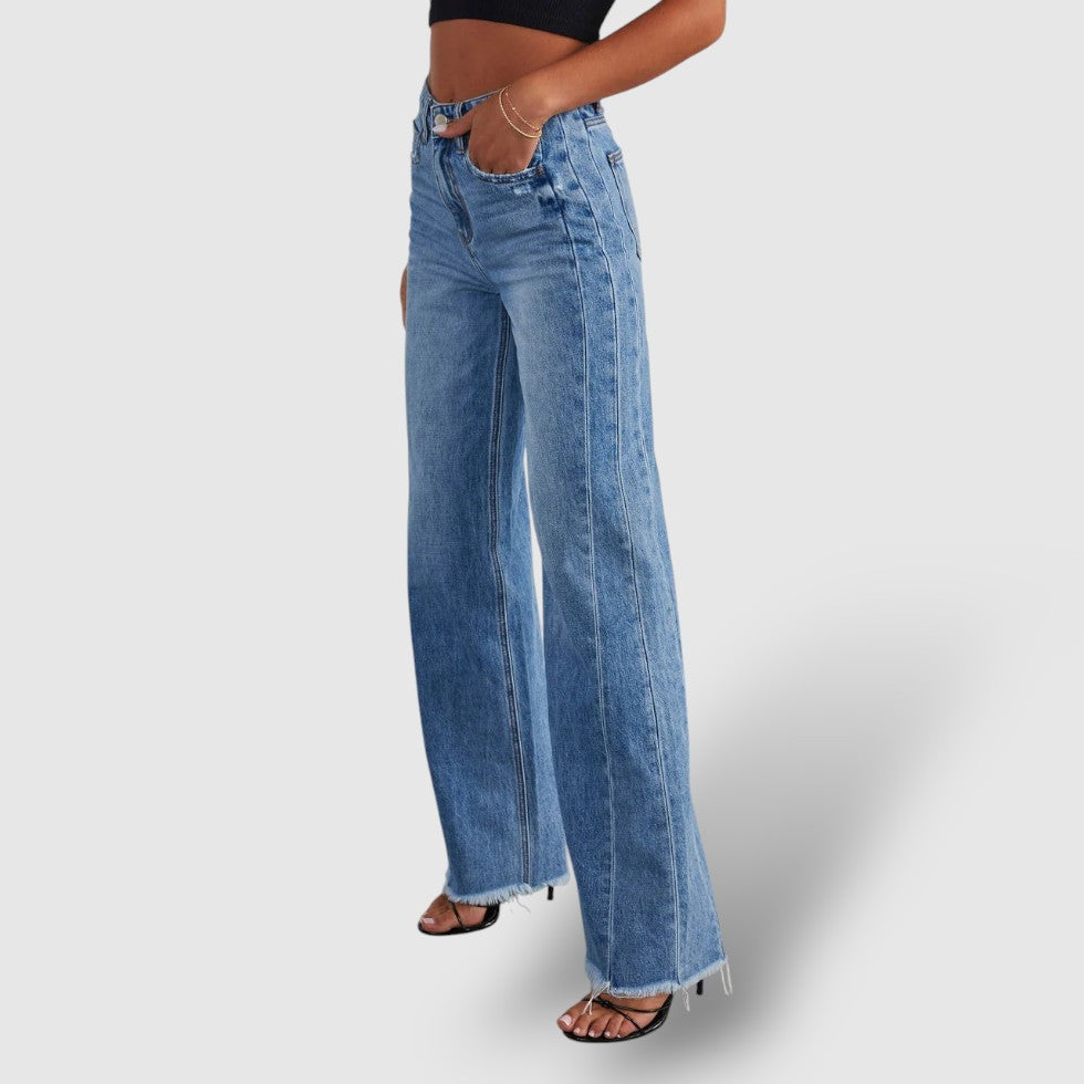 Rosea | Women's Wide-Leg Denim Jeans