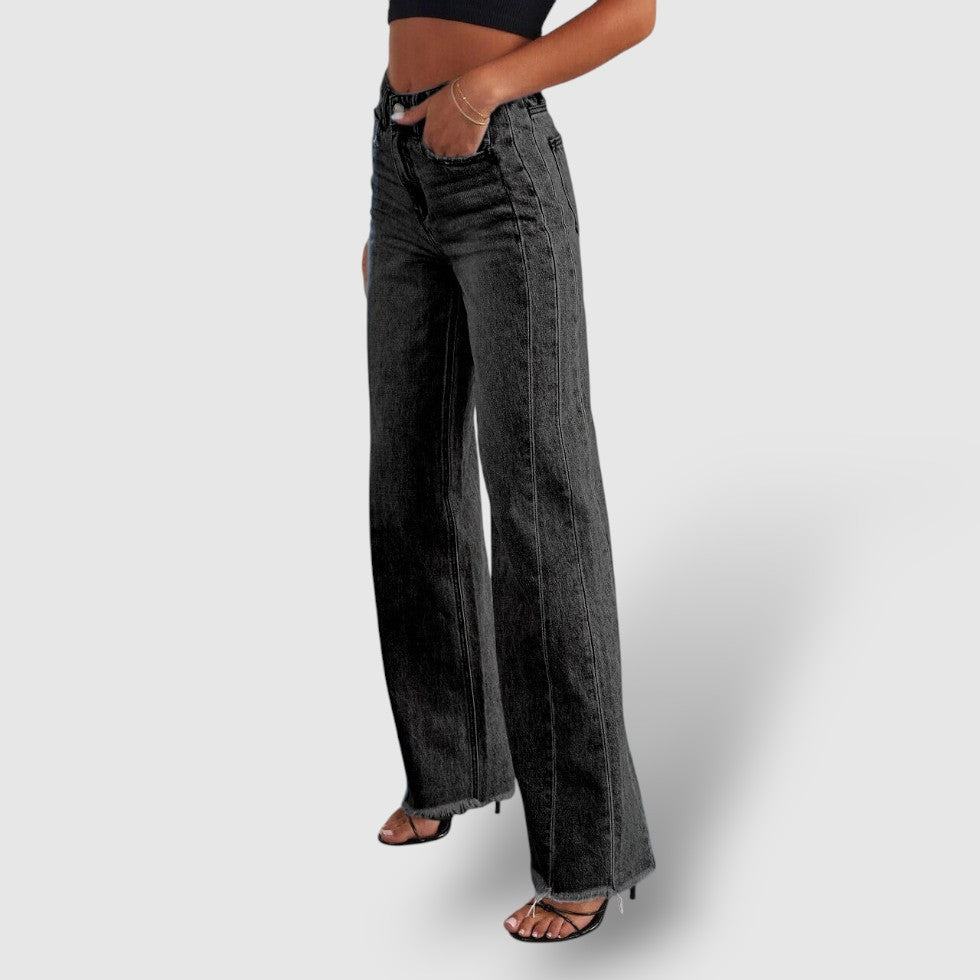 Rosea | Women's Wide-Leg Denim Jeans