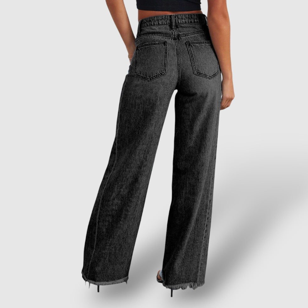 Rosea | Women's Wide-Leg Denim Jeans