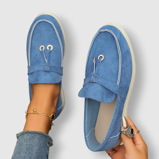 Rosea | Women's Suede Slip-On Loafers