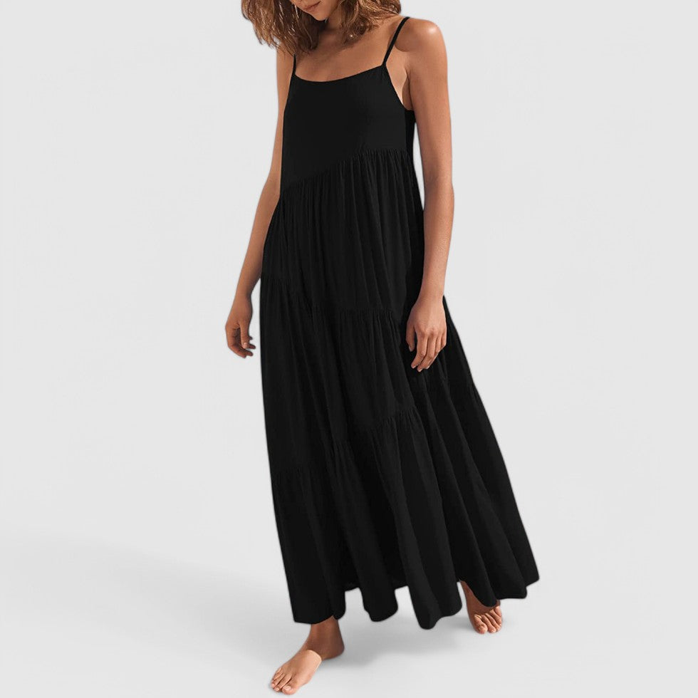 Rosea | Women's Maxi Dress with Straps