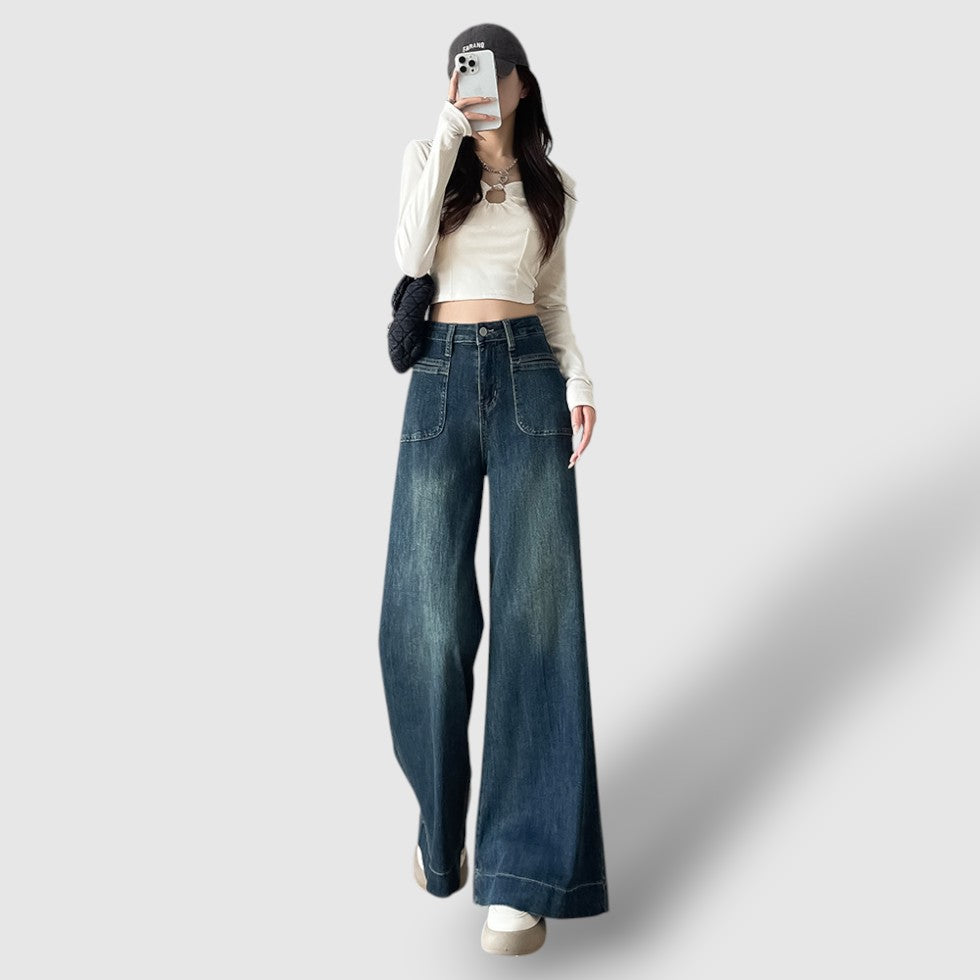 Rosea | Women's Loose Fit High-Waisted Jeans