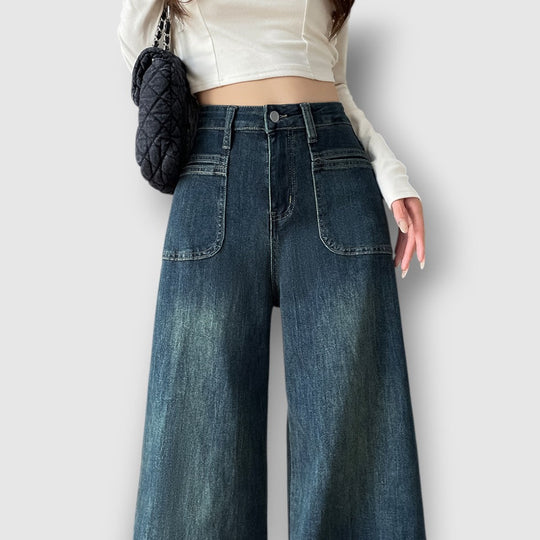 Rosea | Women's Loose Fit High-Waisted Jeans