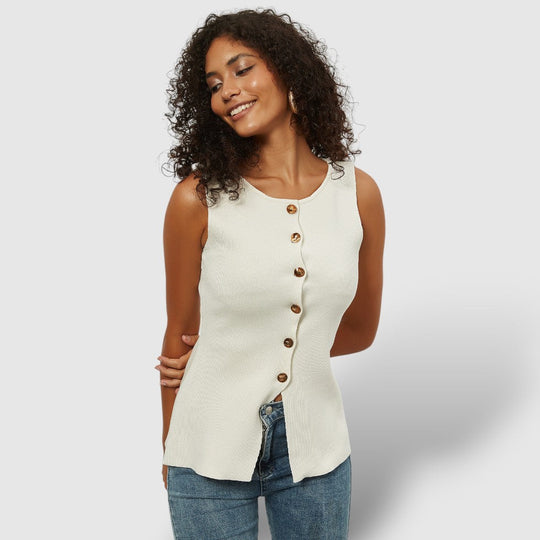 Rosea | Women's Buttoned Cardigan Top