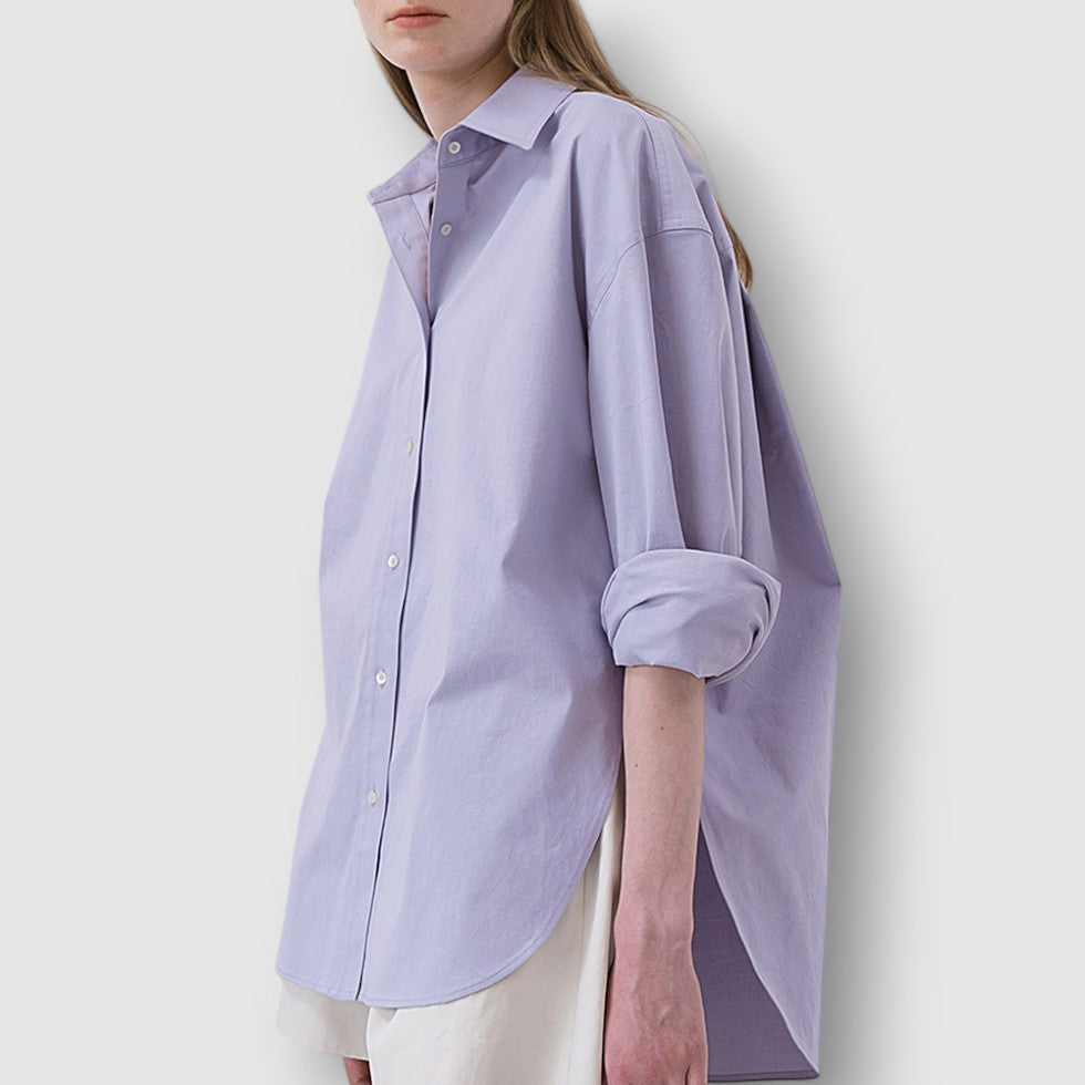 Rosea | Women's Oversized Long Sleeve Cotton Shirt