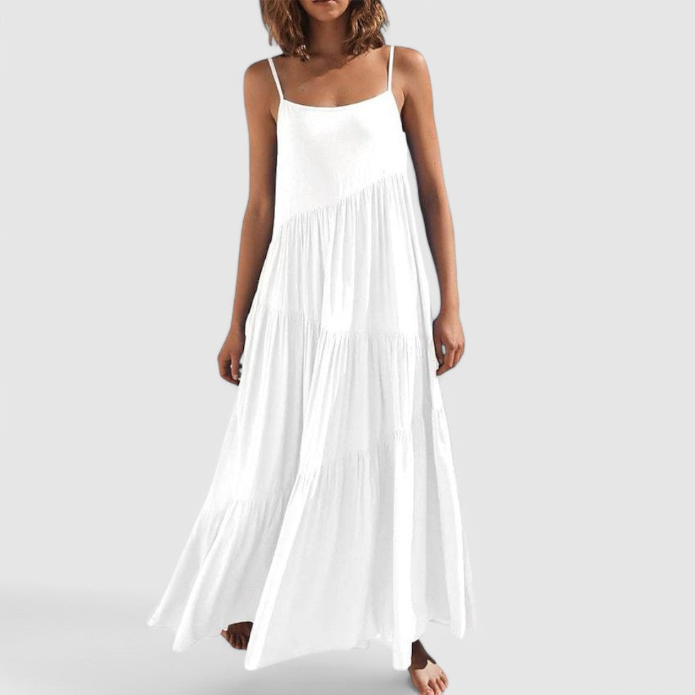 Rosea | Women's Maxi Dress with Straps