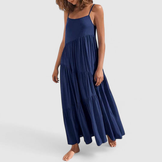 Rosea | Women's Maxi Dress with Straps